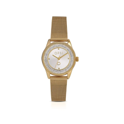 Orologio Donna Ops Object crystasluxe OPSPW-1093 in Acciaio Oro