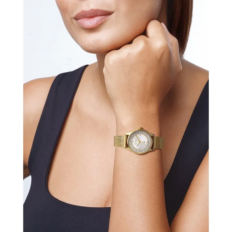 Orologio Donna Ops Object crystasluxe OPSPW-1093 in Acciaio Oro