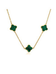 Collana Donna Ops Object Clover OPSCL-1002 in Acciaio Oro
