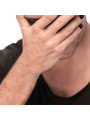 Bracciale Donna Marlù Sparkles 31BR0023W-S Acciaio Silver