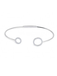 Bracciale Donna Marlù Sparkles 31BR0023W-S Acciaio Silver