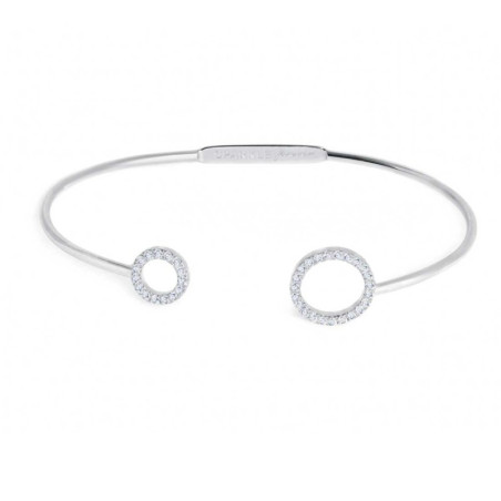 Bracciale Donna Marlù Sparkles 31BR0023W-S Acciaio Silver
