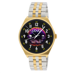 Orologio Smartwatch Uomo Slim 2.0 Liujo SWLJ187 in Acciaio Oro