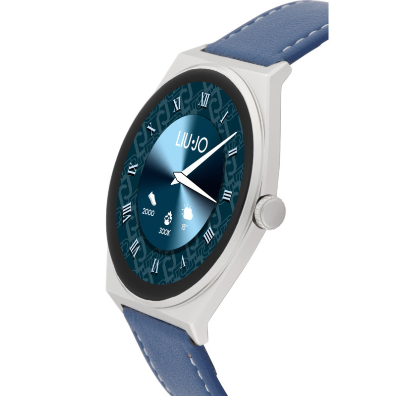 Orologio Smartwatch Uomo Slim 2.0 Liujo SWLJ191 in Acciaio Silver