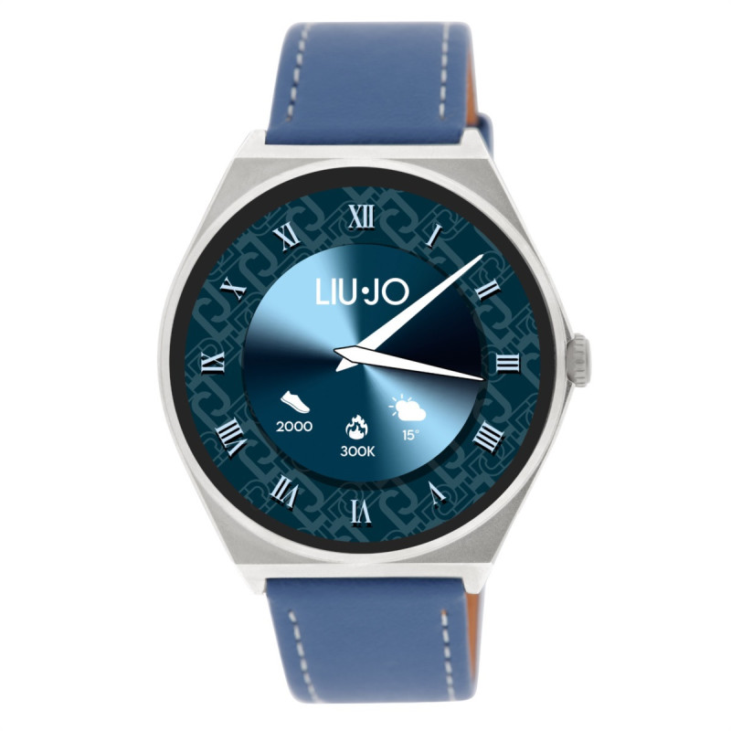 Orologio Smartwatch Uomo Slim 2.0 Liujo SWLJ191 in Acciaio Silver
