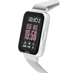 Orologio Smartwatch Donna Slim 2.0 Liujo SWLJ191 in Acciaio Silver