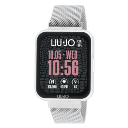 Orologio Smartwatch Donna Slim 2.0 Liujo SWLJ191 in Acciaio Silver