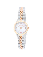 Orologio Donna Liujo Casual Tessia TLJ2647 in Acciaio Silver e Oro Rosa