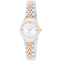 Orologio Donna Liujo Casual Tessia TLJ2647 in Acciaio Silver e Oro Rosa