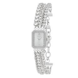 Orologio Donna Liujo Chains bijou TLJ2670 in Acciaio Silver
