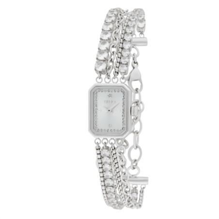 Orologio Donna Liujo Chains bijou TLJ2670 in Acciaio Silver