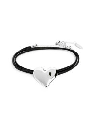 copy of Bracciale Donna Marlù 33BR0053GS catena mesh con cuore irregolare