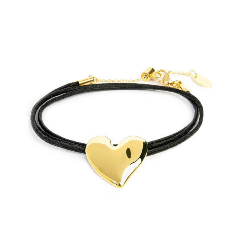 copy of copy of Bracciale Donna Marlù 33BR0053GS catena mesh con cuore irregolare