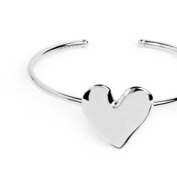 Bracciale Donna Marlù 33BR0063 rigido con cuore irregolare