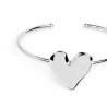 Bracciale Donna Marlù 33BR0063 rigido con cuore irregolare
