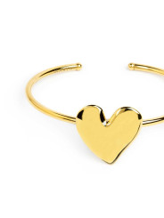 Bracciale Donna Marlù 33BR0063G rigido con cuore irregolare