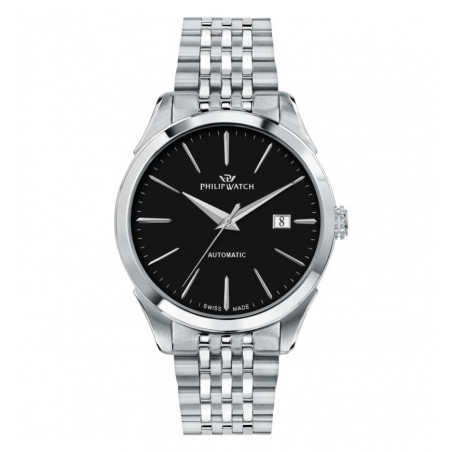 Orologio Uomo Automatico Philip Watch Roma R8223217008 Acciaio Silver