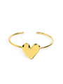 Bracciale Donna Marlù 33BR0063G rigido con cuore irregolare