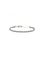 Bracciale Unisex Marlù 2BR0083 in Acciaio Ematite Cubica Cromata e Sfere