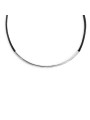 Collana Donna Marlù 33CN0043-N cordino cerato nero con tubolare centrale