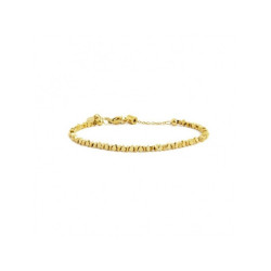 Bracciale Unisex Marlù 2BR0084G in Acciaio Ematite Diagonale Colore Oro