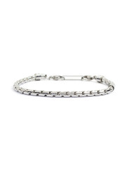 Bracciale Uomo Marlù 4BR182 9catena oval box 4mm