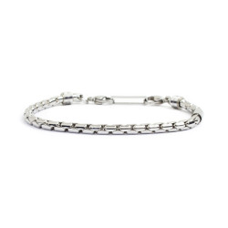 Bracciale Uomo Marlù 4BR182 9catena oval box 4mm