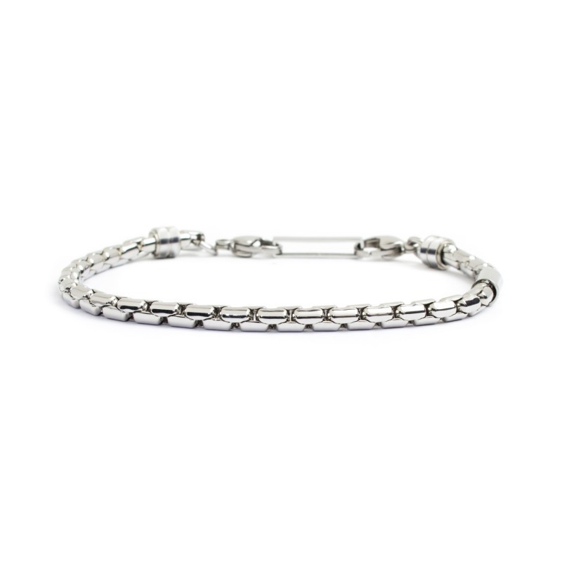 Bracciale Uomo Marlù 4BR182 9catena oval box 4mm