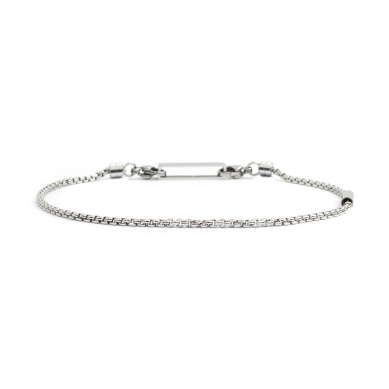 Bracciale Unisex Marlù 4BR1830 catena box rounded 2mm