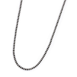 Collana Uomo Marlù 1CO0045-N agata nera