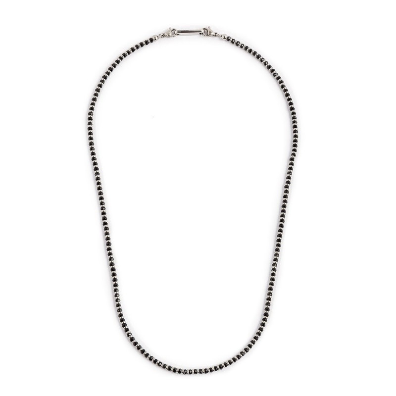 Collana Uomo Marlù 1CO0045-N agata nera