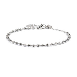 Bracciale Donna Marlù 18BR199 catena a sfere Silver
