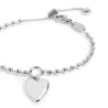 Bracciale Donna Marlù 18BR218 catena a sfere con cuore