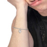 Bracciale Donna Marlù 18BR218 catena a sfere con cuore