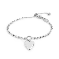Bracciale Donna Marlù 18BR218 catena a sfere con cuore