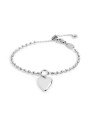 Bracciale Donna Marlù 18BR218 catena a sfere con cuore