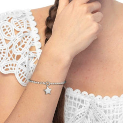 Bracciale Donna Marlù 18BR219 catena a sfere con stella