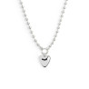 Collana Donna Marlù 18CN125 catena a sfere con cuore Silver