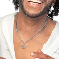 copy of copy of copy of copy of copy of copy of copy of copy of copy of Collana Uomo Marlù 1CO0045-N agata nera