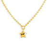 Collana Donna Marlù 18CN126G catena a sfere con stella Oro