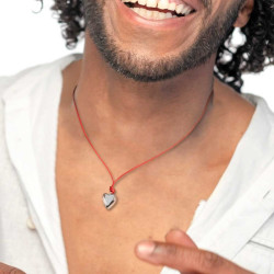 Collana Donna Marlù 18CO024-R cordino con cuore