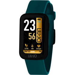 Orologio Smartwatch Donna LiuJo Fit SWLJ035 Cinturino in Silicone Colore Ottanio