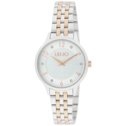 Orologio Donna Liujo Aura Lux TLJ2678 in Acciaio Silver e Oro Rosa