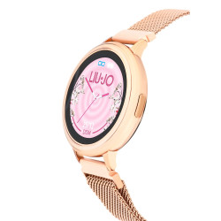 Orologio Smartwatch Donna Tech LiuJo SWLJ057 in Acciaio Colore Oro Rosa 40mm