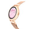 Orologio Smartwatch Donna Tech LiuJo SWLJ057 in Acciaio Colore Oro Rosa 40mm