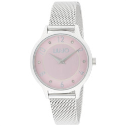 Orologio Donna Liujo Aura Lux TLJ2682 in Acciaio Silver e Rosa