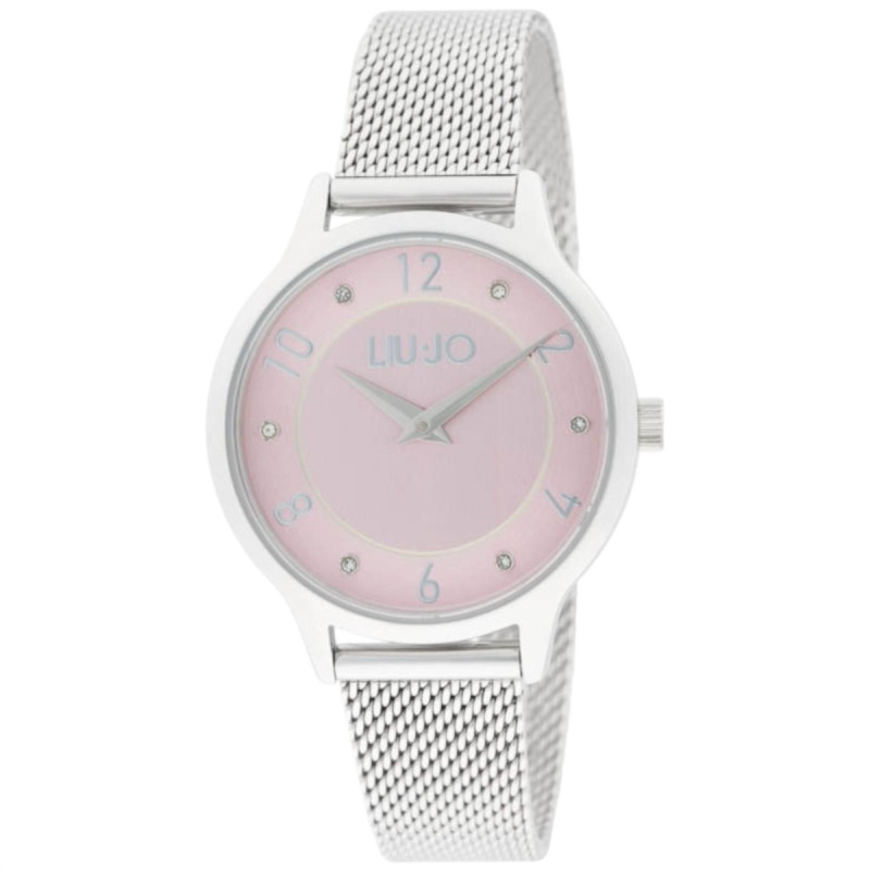 Orologio Donna Liujo Aura Lux TLJ2682 in Acciaio Silver e Rosa
