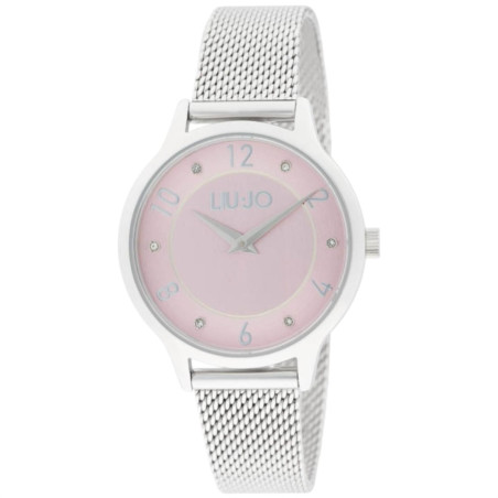 Orologio Donna Liujo Aura Lux TLJ2682 in Acciaio Silver e Rosa