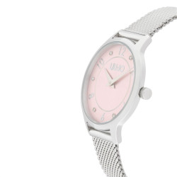 Orologio Donna Liujo Aura Lux TLJ2682 in Acciaio Silver e Rosa