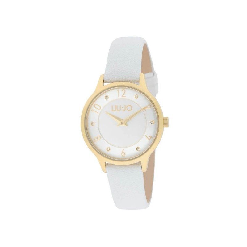 Orologio Donna Liujo Aura Lux TLJ2685 in Acciaio Oro e Bianco